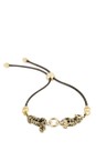 Bill Skinner Gold Clouded Leopard Friendship Bracelet  