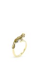 Bill Skinner Gold Clouded Leopard Ring  