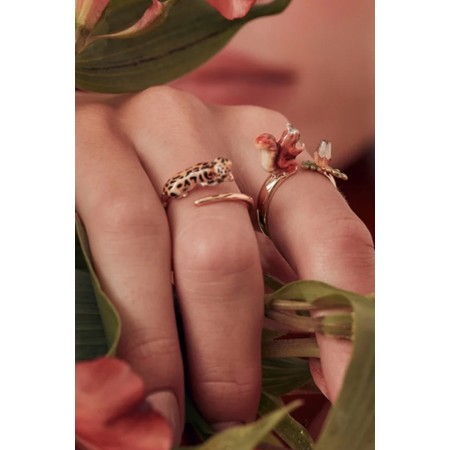Bill Skinner Clouded Leopard Ring - Gold
