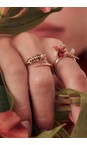 Bill Skinner Gold Clouded Leopard Ring  