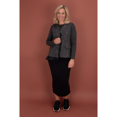 Mama B Lilla J Nero Fleece Skirt - Black