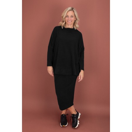 Mama B Lilla J Nero Fleece Skirt - Black
