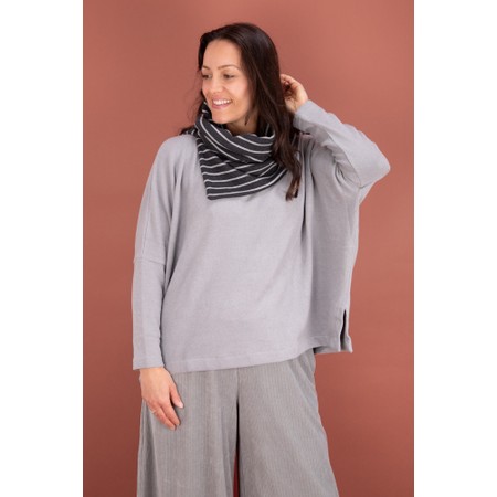 Mama B Martis U Nebbia Wide Knit Jumper - Grey