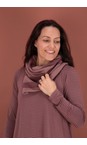 Mama B Riga Cipolla Spacco R Riga Cipolla Stripe Fleece Snood  