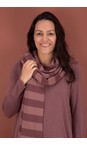 Mama B Riga Cipolla Segovia R Riga Cipolla Stripe Fleece Scarf  