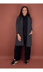 Mama B Riga Notte Soufle R Riga Notte Stripe Fleece Cardigan  