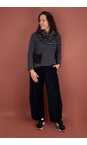 Mama B Riga Notte Buccia R Riga Notte Boxy Stripe Top  