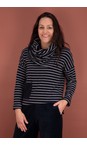 Mama B Riga Notte Buccia R Riga Notte Boxy Stripe Top  