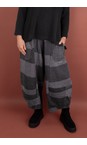 Mama B Antracite Pace S Antracite Check Balloon Trouser  