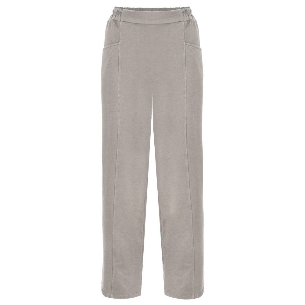 Amazing Woman Gina Fango Long Bubble Jersey Trousers Fango