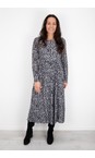 Foil Roar International Velvet Roar Print Maxi Dress  