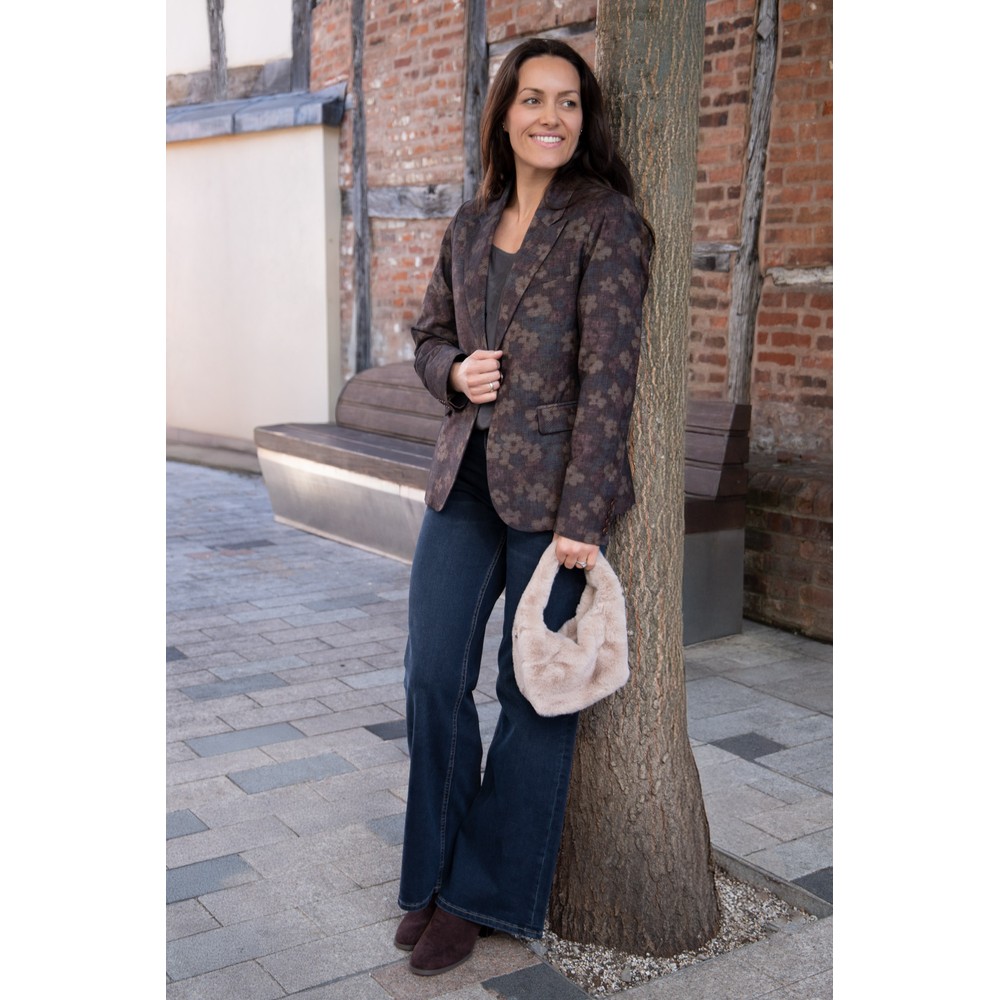 Mos Mosh Dara Dark Blue Hera Wide Leg Jean 447 Dark Blue