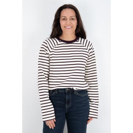 Mos Mosh Lidy O-LS Fudge Sweatshirt - Brown