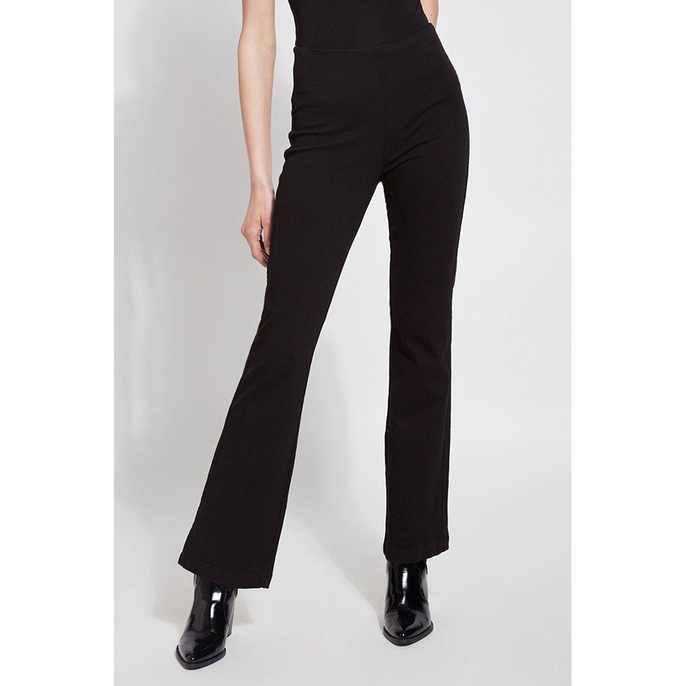 Lyssé Baby Bootcut Long Flared Jean Black 