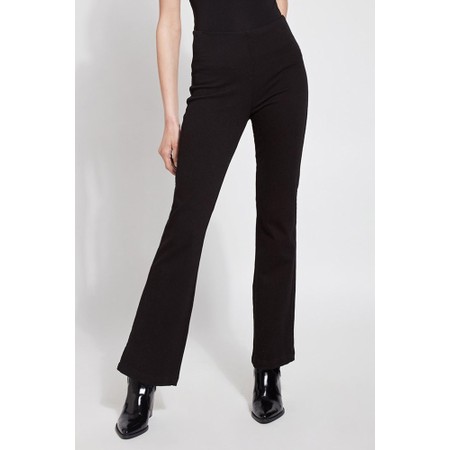 Lyssé Baby Bootcut Long Flared Jean - Black