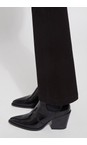 Lyssé Black  Baby Bootcut Long Flared Jean  