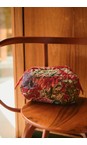 One Hundred Stars Primula Berry Organic Cotton Velvet Pouch  