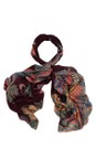 One Hundred Stars Crane Plum Crane Plum Scarf  