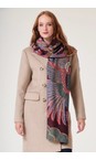 One Hundred Stars Crane Plum Crane Plum Scarf  