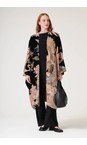One Hundred Stars Crane Black Crane Black Velvet Grande Gown  