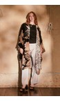 One Hundred Stars Crane Black Crane Black Velvet Grande Gown  