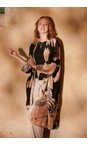 One Hundred Stars Crane Black Crane Black Velvet Grande Gown  