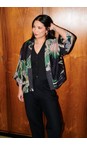 One Hundred Stars Crane Emerald Crane Emerald Short Kimono  