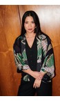 One Hundred Stars Crane Emerald Crane Emerald Short Kimono  
