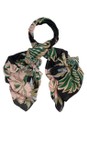 One Hundred Stars Crane Emerald Crane Emerald Wool Scarf  