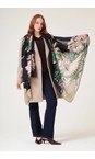 One Hundred Stars Crane Emerald Crane Emerald Wool Scarf  
