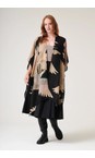 One Hundred Stars Crane Black Wool Throwover  