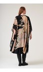 One Hundred Stars Crane Black Wool Throwover  