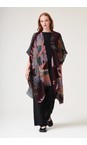 One Hundred Stars Crane Plum Wool Throwover  