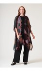 One Hundred Stars Crane Plum Wool Throwover  