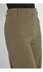 Lyssé Antique Smoked Olive Erin Antique Smoked Olive Wide Leg Denim Jean  