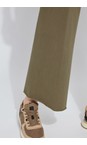 Lyssé Antique Smoked Olive Erin Antique Smoked Olive Wide Leg Denim Jean  