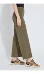 Lyssé Antique Smoked Olive Erin Antique Smoked Olive Wide Leg Denim Jean  