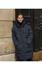 Masai Clothing Moonlit Ocean MaThilde Print Down Coat  