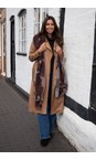 Masai Clothing Autumnal MaArtiea Jacquard Print Scarf  