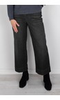 Robell Black 90 Debby 09 Crop Wide Leg Jean  