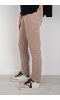 Robell Beige 14 Bella Beige Needlecord Full Length Trouser  