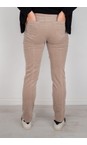 Robell Beige 14 Bella Beige Needlecord Full Length Trouser  