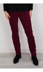 Robell Bordeaux 561 Marie Stretch Velvet Trouser  