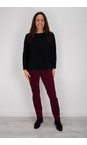 Robell Bordeaux 561 Marie Stretch Velvet Trouser  