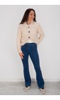 Robell Denim Blue 64 Joella Denim Blue Stretch Flare Jean  