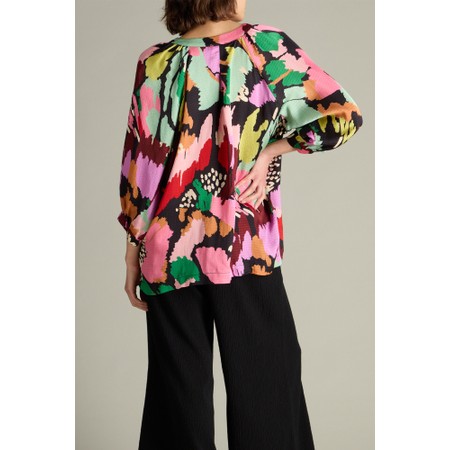 Sahara Floral Collage Print Top - Multicoloured