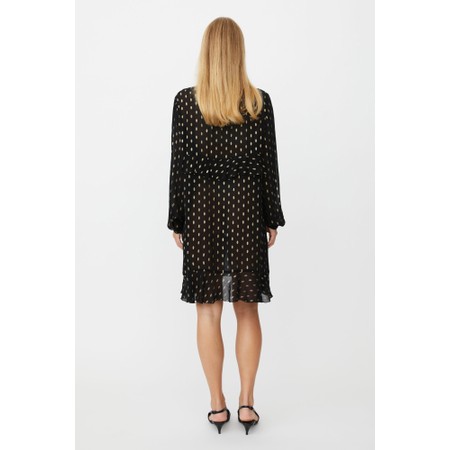 Masai Clothing MaNolindria Foil Print Dress - Black