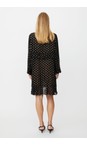 Masai Clothing Black  MaNolindria Foil Print Dress  