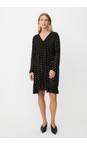 Masai Clothing Black  MaNolindria Foil Print Dress  