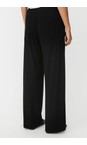 Masai Clothing Black  MaPirista Black Wide Leg Trouser  